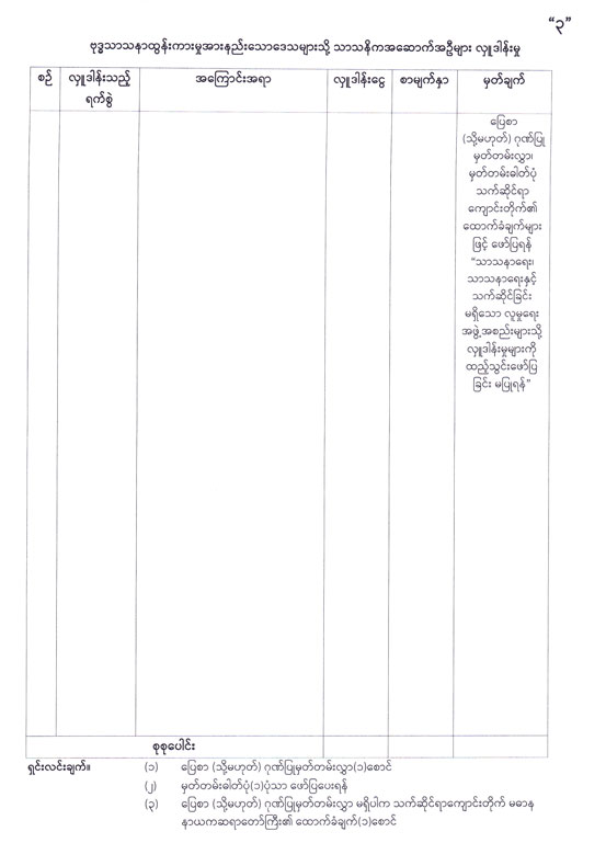 ceremony announcements 10